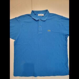 Lacoste Shirt Solid Short Sleeve Casual Polo Crocodile Logo